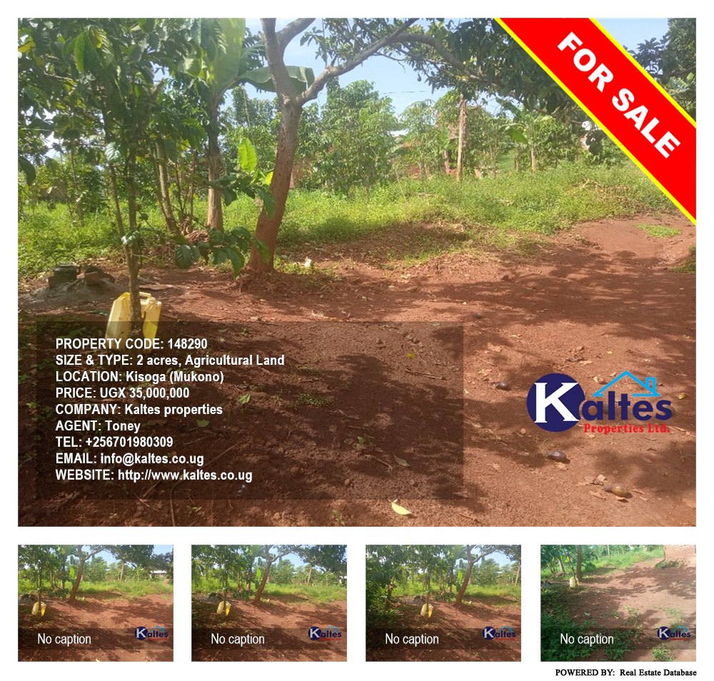 Agricultural Land  for sale in Kisoga Mukono Uganda, code: 148290