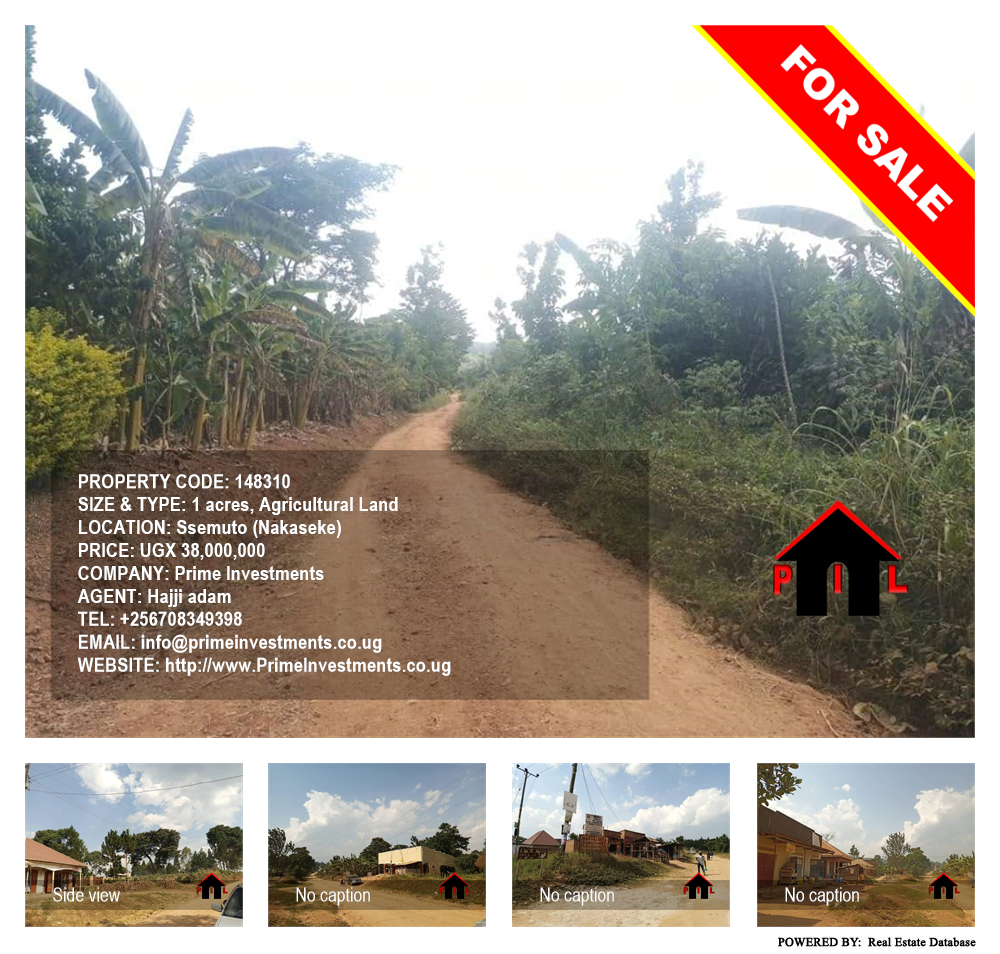 Agricultural Land  for sale in Ssemuto Nakaseke Uganda, code: 148310