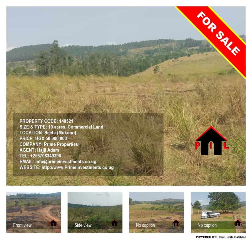 Commercial Land  for sale in Seeta Mukono Uganda, code: 148321