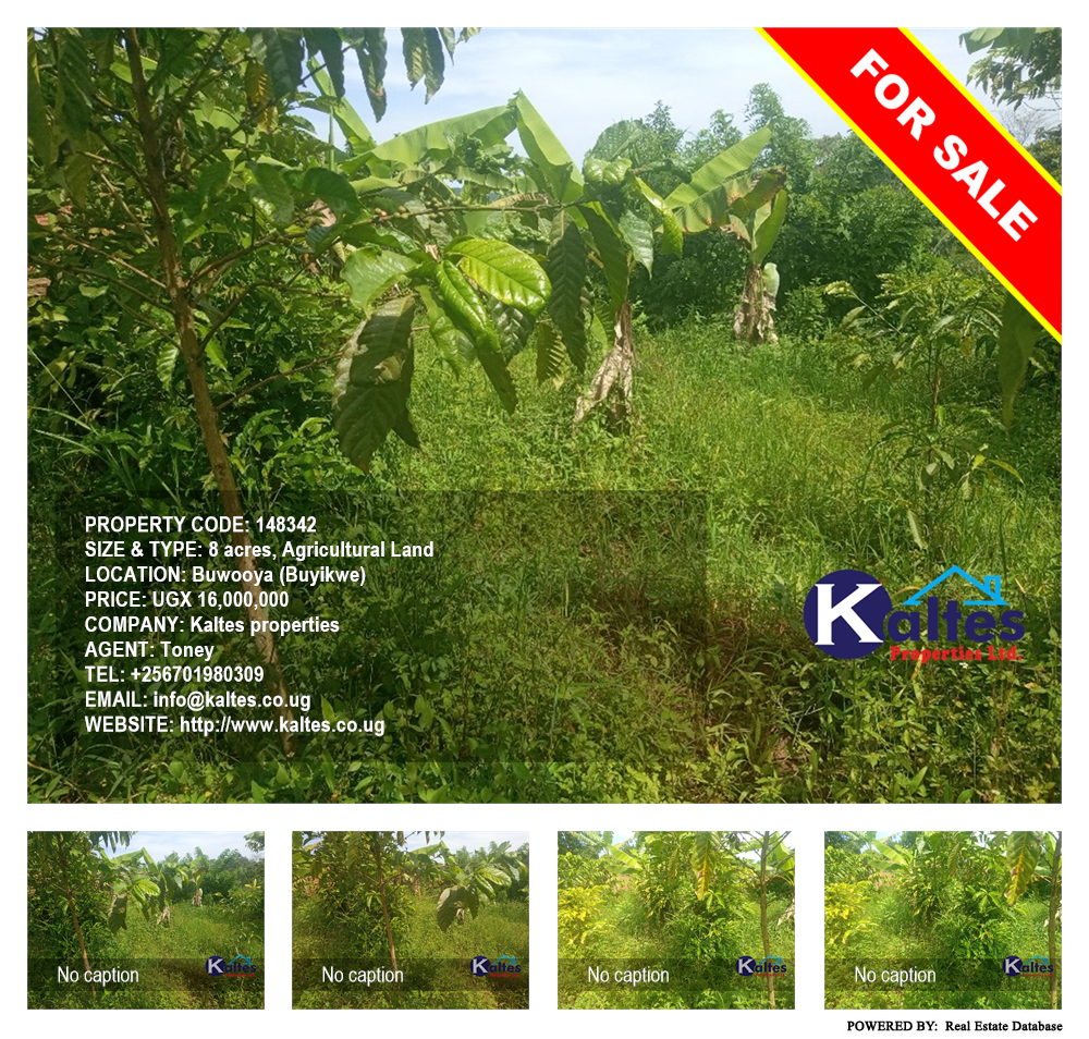 Agricultural Land  for sale in Buwooya Buyikwe Uganda, code: 148342