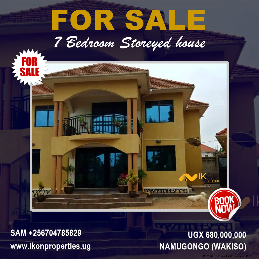 7 bedroom Storeyed house  for sale in Namugongo Wakiso Uganda, code: 148501