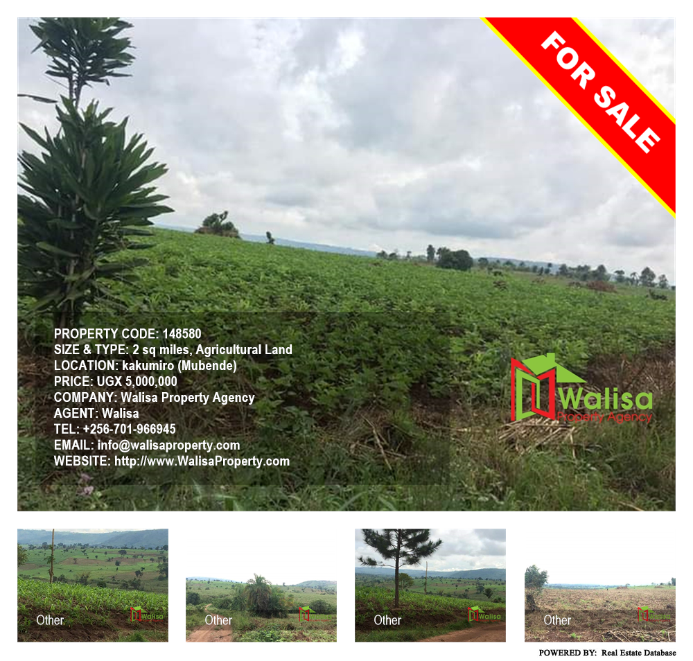 Agricultural Land  for sale in Kakumilo Mubende Uganda, code: 148580