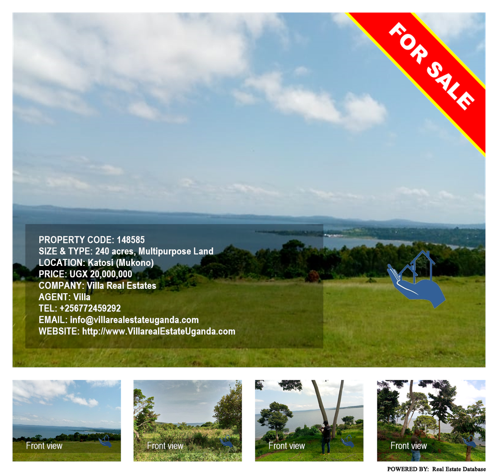 Multipurpose Land  for sale in Katosi Mukono Uganda, code: 148585