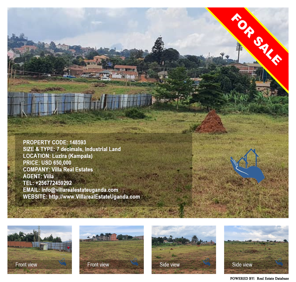 Industrial Land  for sale in Luzira Kampala Uganda, code: 148593