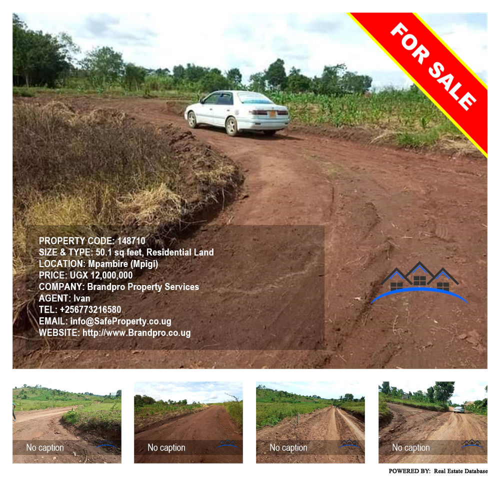 Residential Land  for sale in Mpambire Mpigi Uganda, code: 148710