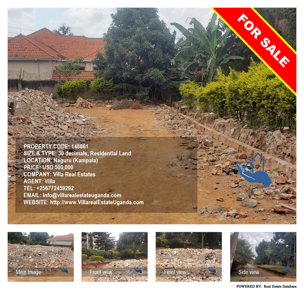 Residential Land  for sale in Naguru Kampala Uganda, code: 148861