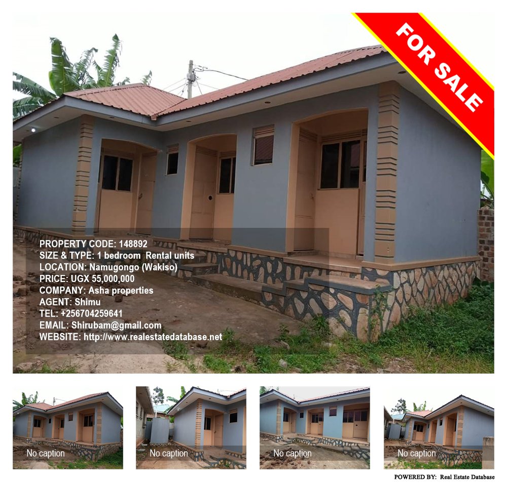 1 bedroom Rental units  for sale in Namugongo Wakiso Uganda, code: 148892