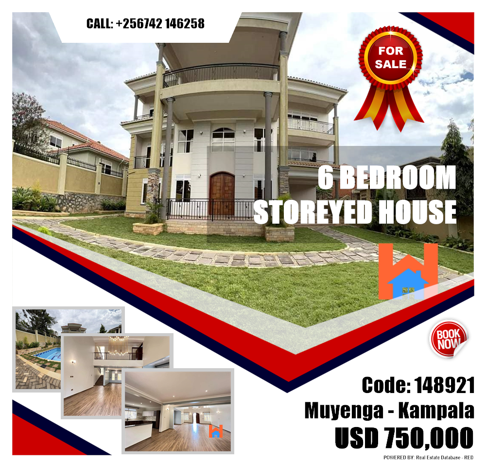 6 bedroom Storeyed house  for sale in Muyenga Kampala Uganda, code: 148921