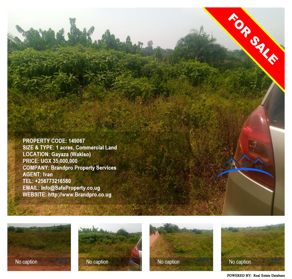 Commercial Land  for sale in Gayaza Wakiso Uganda, code: 149067