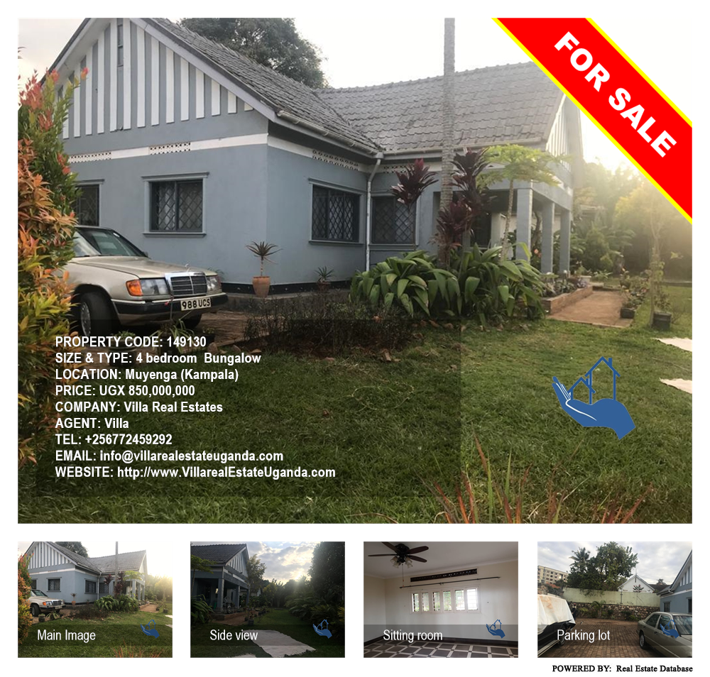 4 bedroom Bungalow  for sale in Muyenga Kampala Uganda, code: 149130
