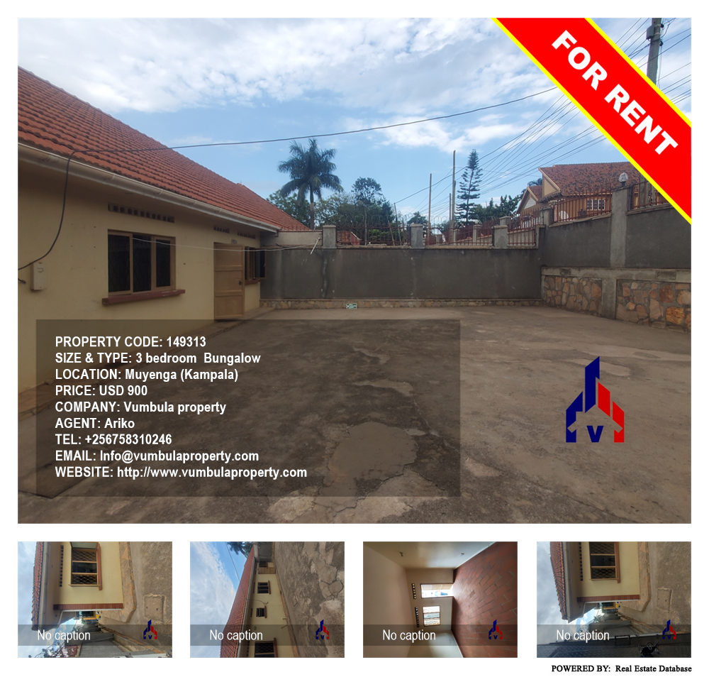 3 bedroom Bungalow  for rent in Muyenga Kampala Uganda, code: 149313