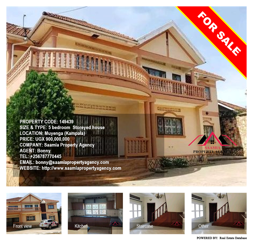 5 bedroom Storeyed house  for sale in Muyenga Kampala Uganda, code: 149439