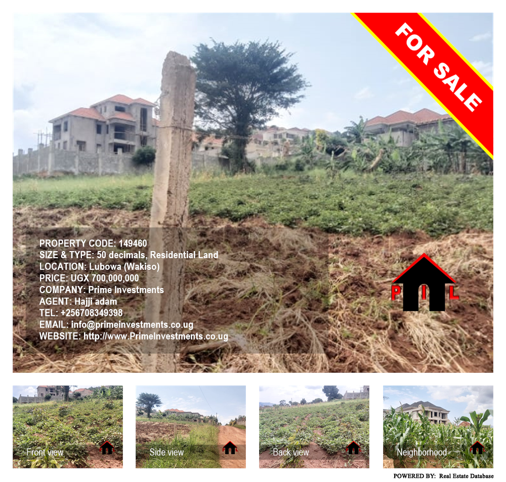 Residential Land  for sale in Lubowa Wakiso Uganda, code: 149460
