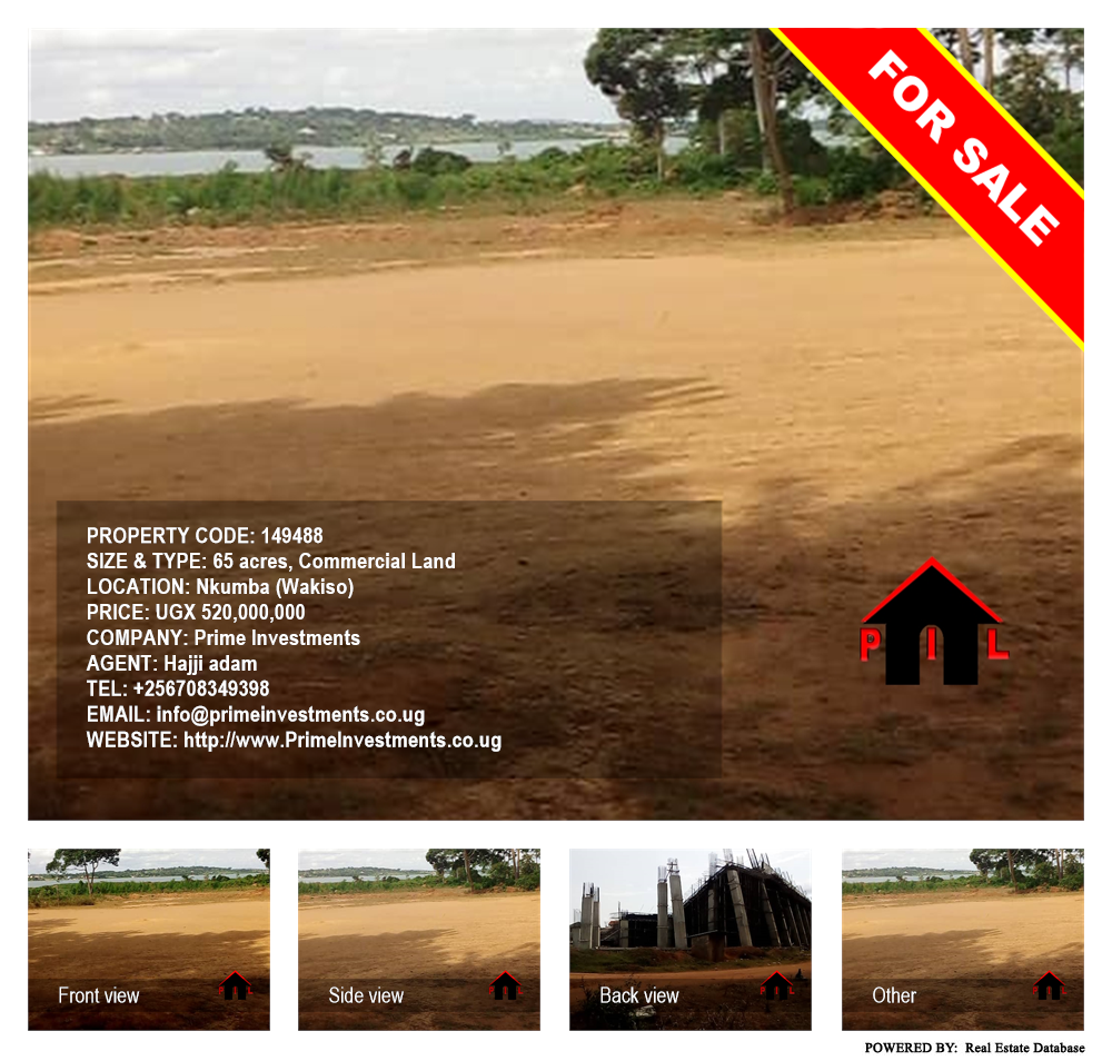 Commercial Land  for sale in Nkumba Wakiso Uganda, code: 149488