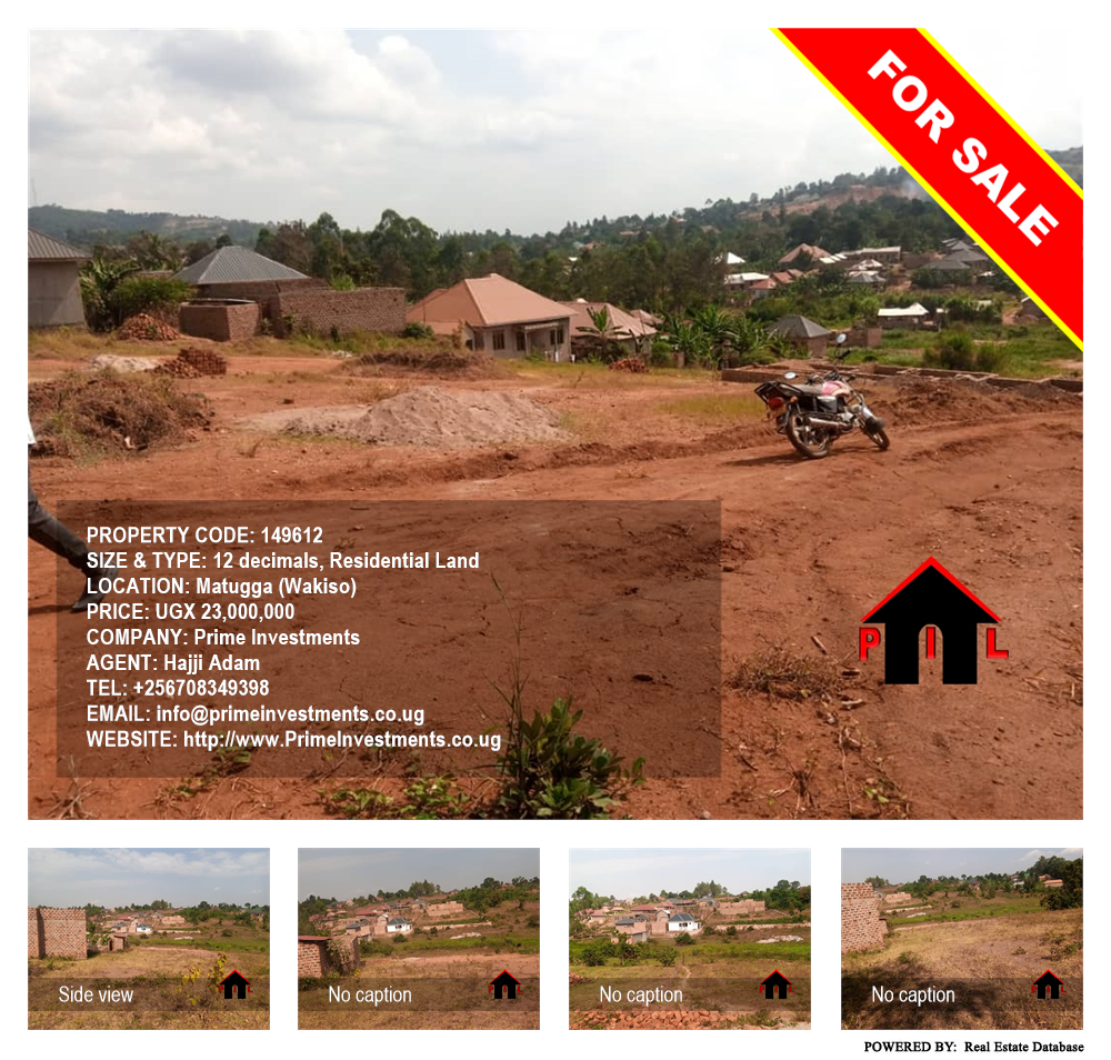 Residential Land  for sale in Matugga Wakiso Uganda, code: 149612