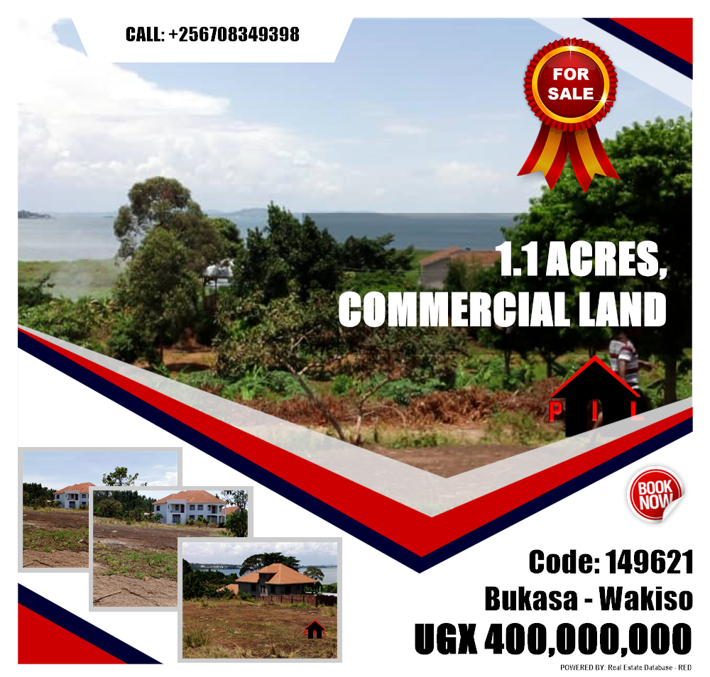 Commercial Land  for sale in Bukasa Wakiso Uganda, code: 149621
