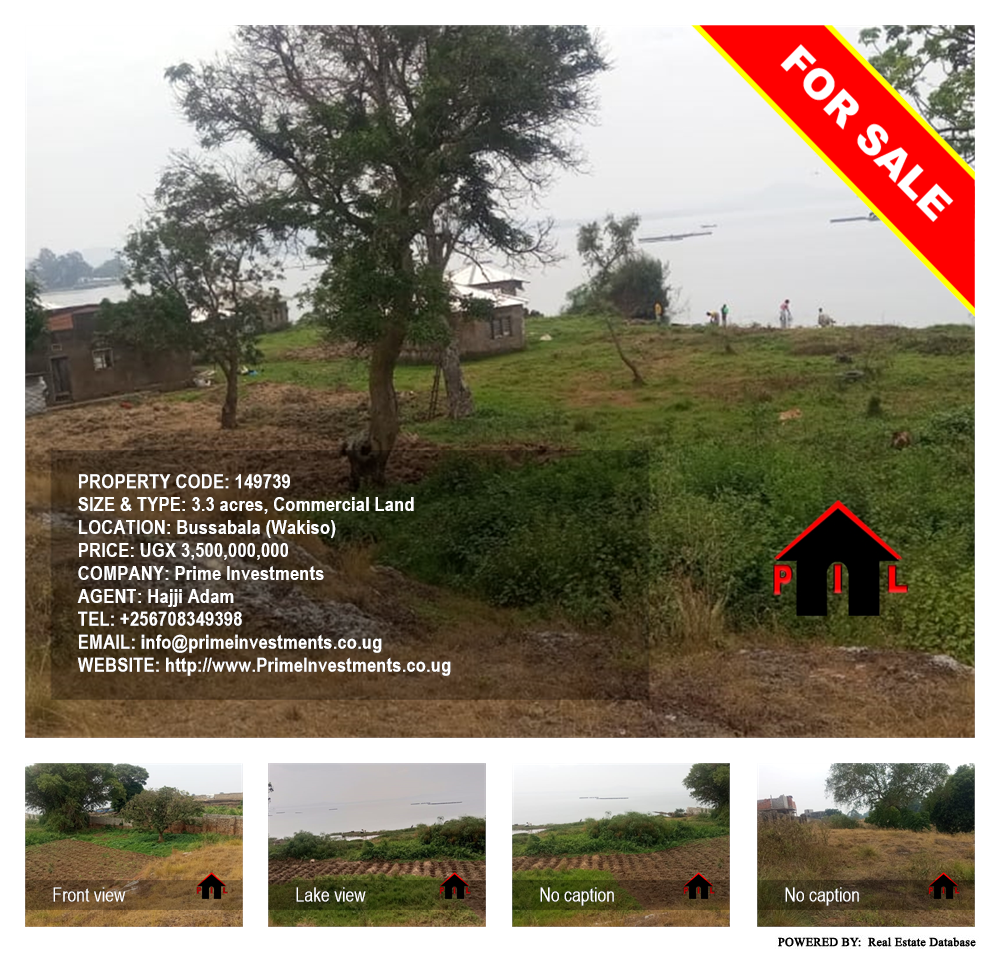 Commercial Land  for sale in Busaabala Wakiso Uganda, code: 149739