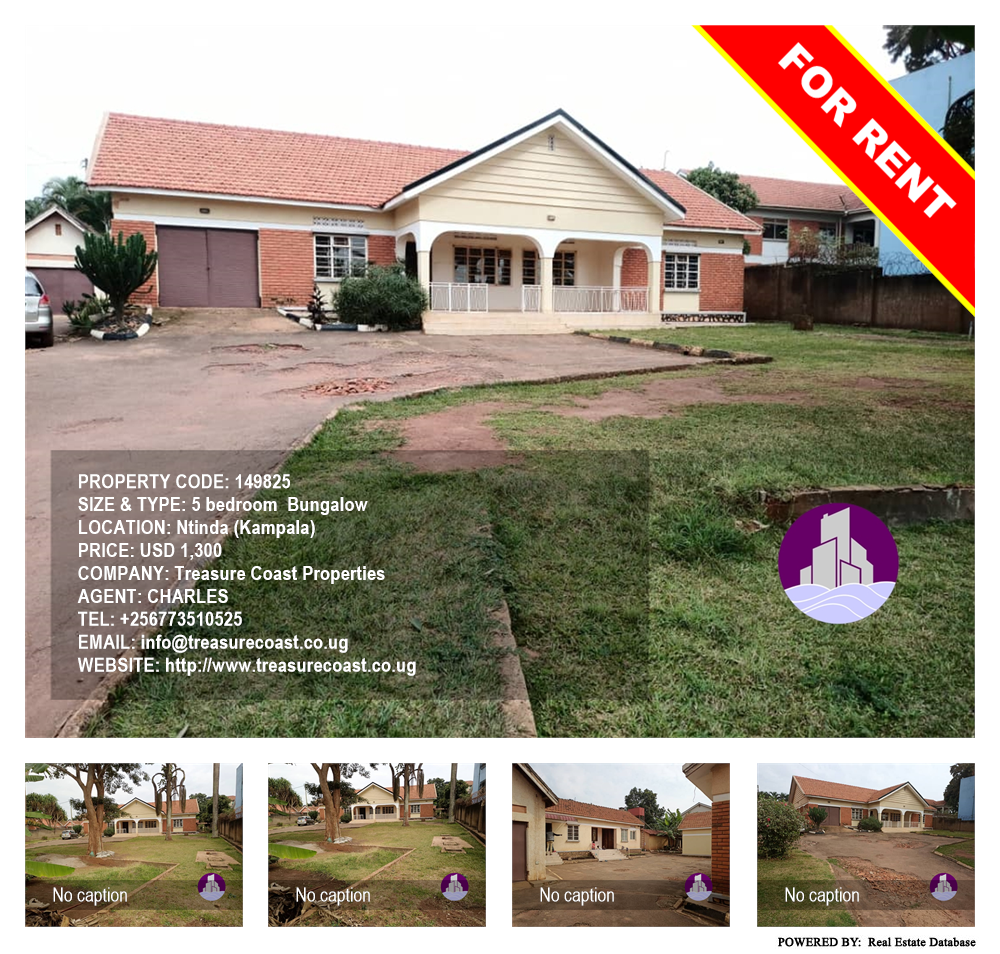 5 bedroom Bungalow  for rent in Ntinda Kampala Uganda, code: 149825
