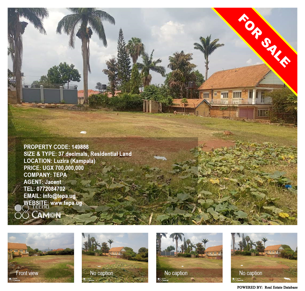 Residential Land  for sale in Luzira Kampala Uganda, code: 149888