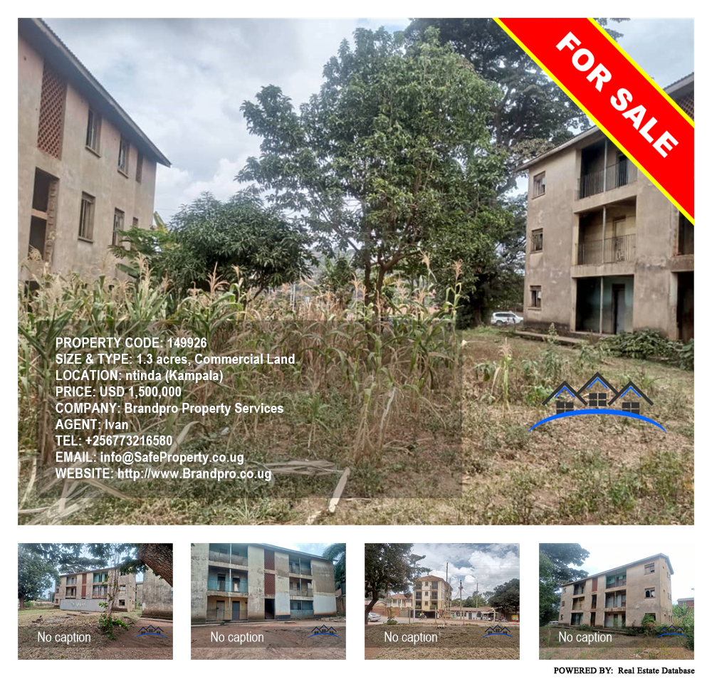 Commercial Land  for sale in Ntinda Kampala Uganda, code: 149926