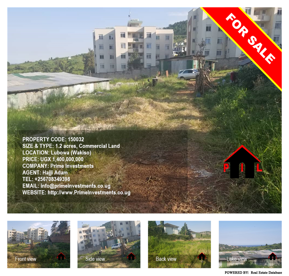 Commercial Land  for sale in Lubowa Wakiso Uganda, code: 150032