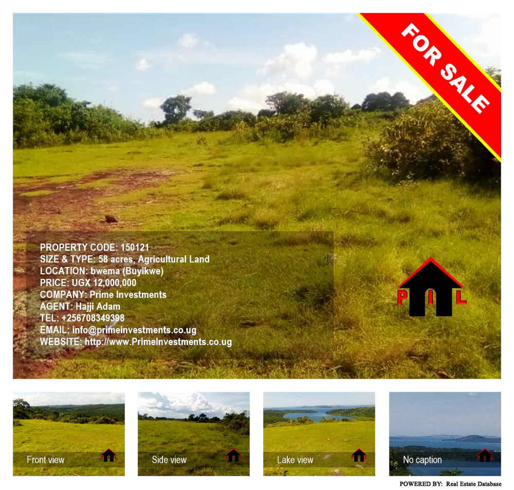 Agricultural Land  for sale in Bwema Buyikwe Uganda, code: 150121