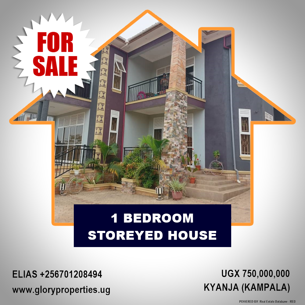 1 bedroom Storeyed house  for sale in Kyanja Kampala Uganda, code: 150179