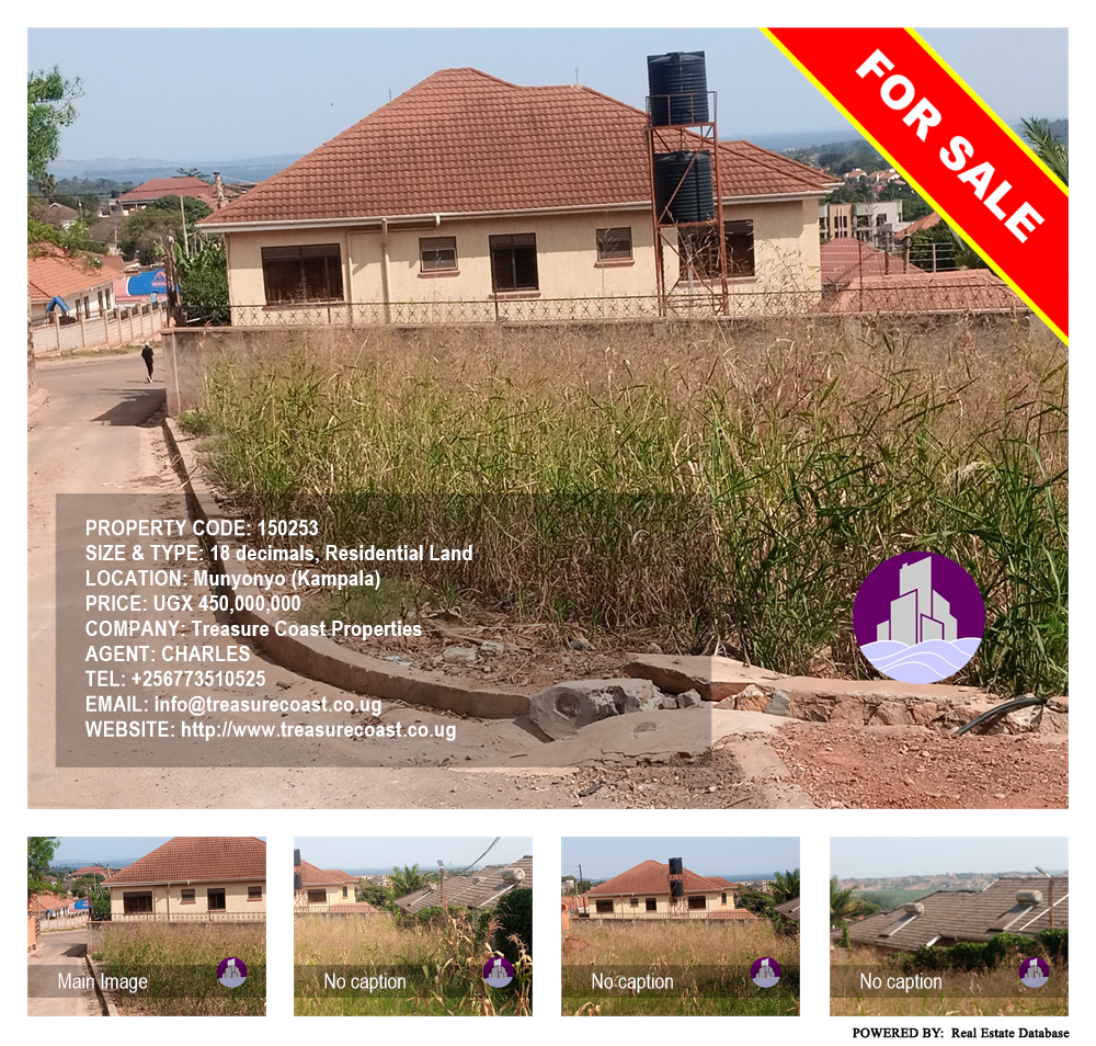 Residential Land  for sale in Munyonyo Kampala Uganda, code: 150253