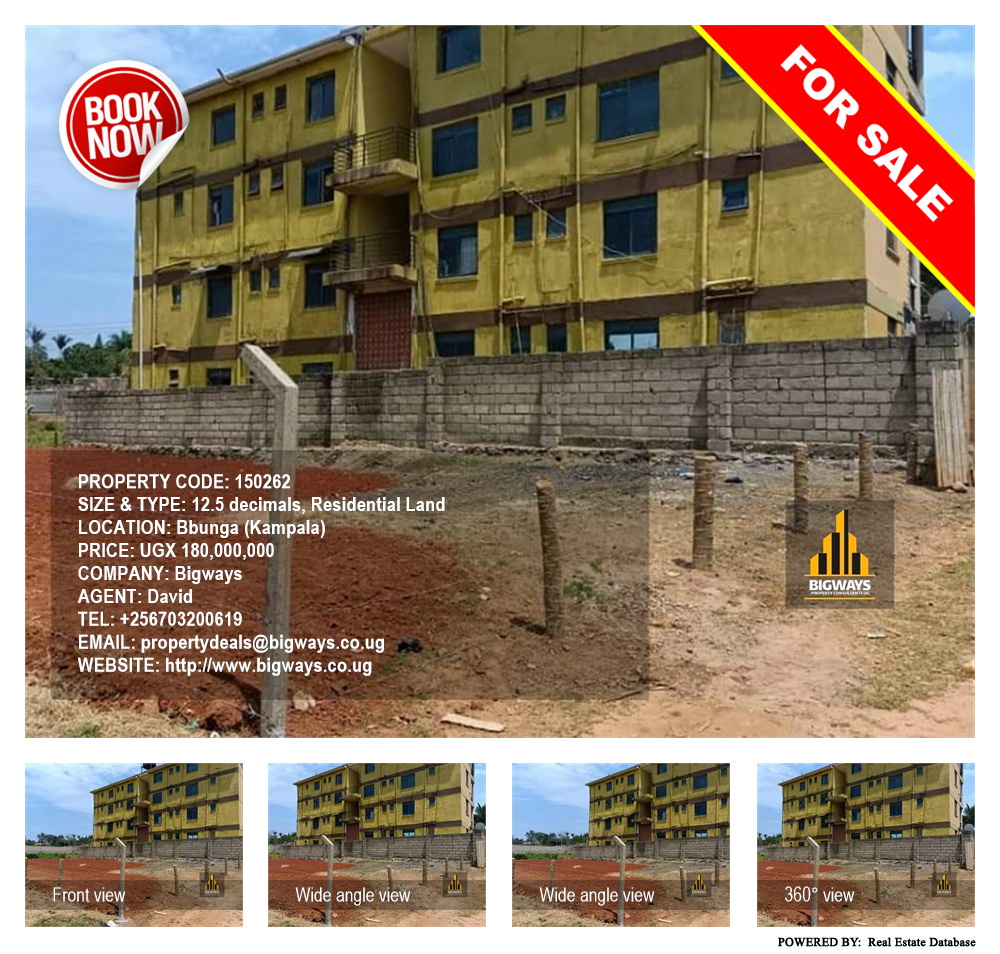 Residential Land  for sale in Bbunga Kampala Uganda, code: 150262