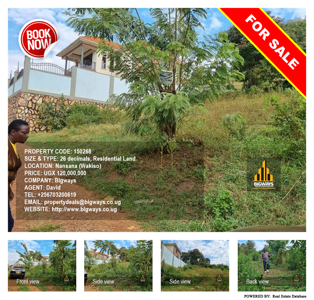 Residential Land  for sale in Nansana Wakiso Uganda, code: 150268