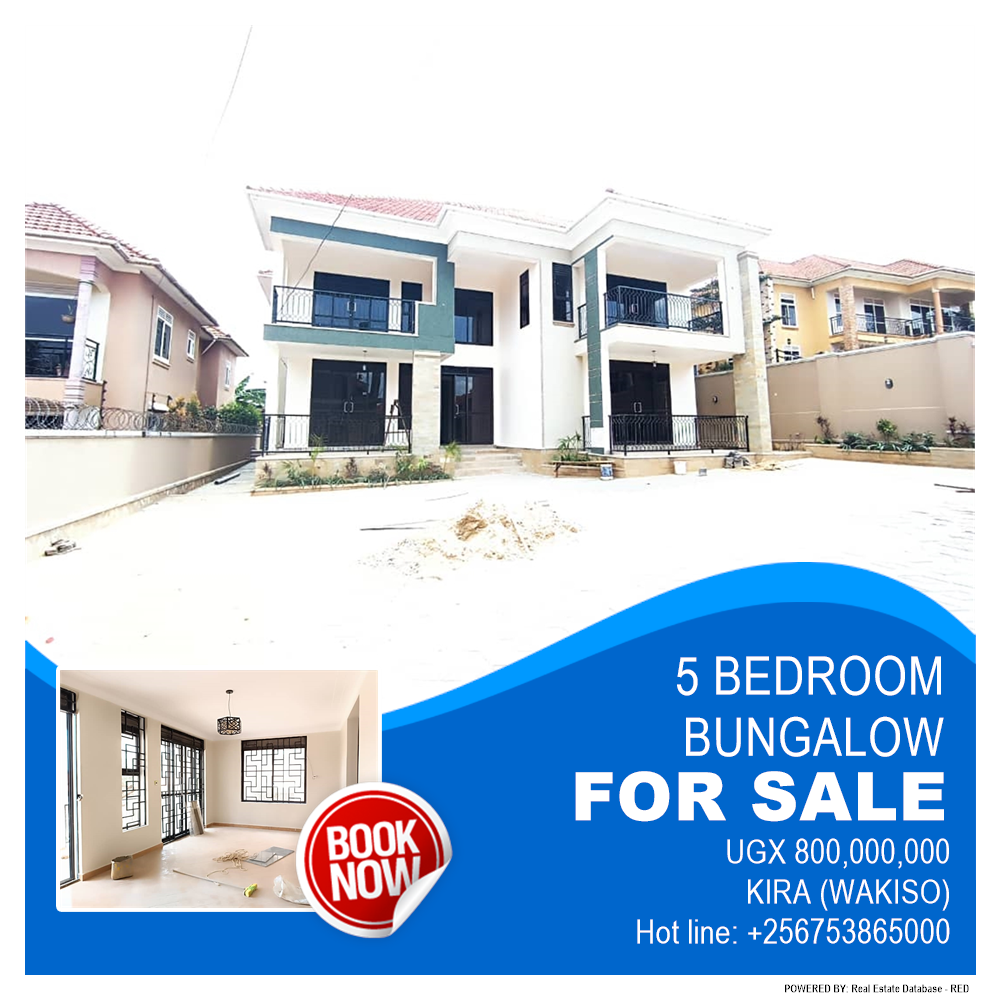 5 bedroom Bungalow  for sale in Kira Wakiso Uganda, code: 150330