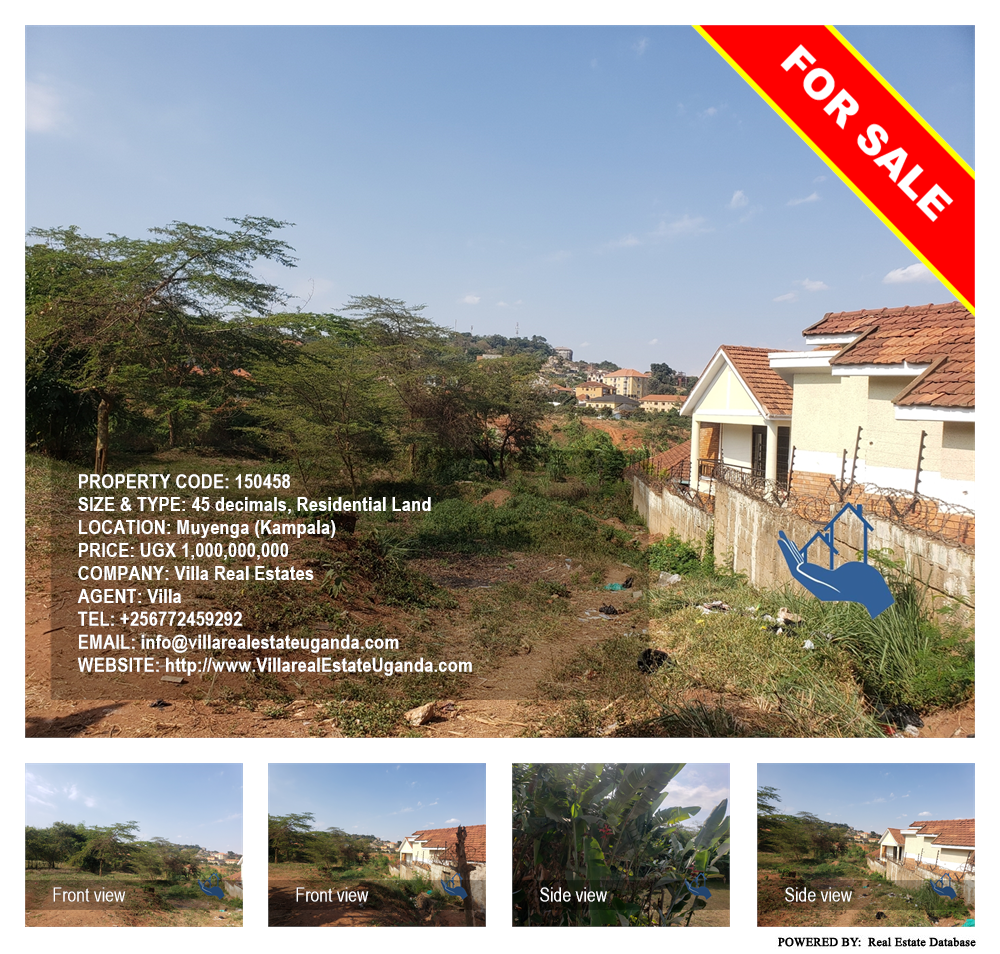 Residential Land  for sale in Muyenga Kampala Uganda, code: 150458