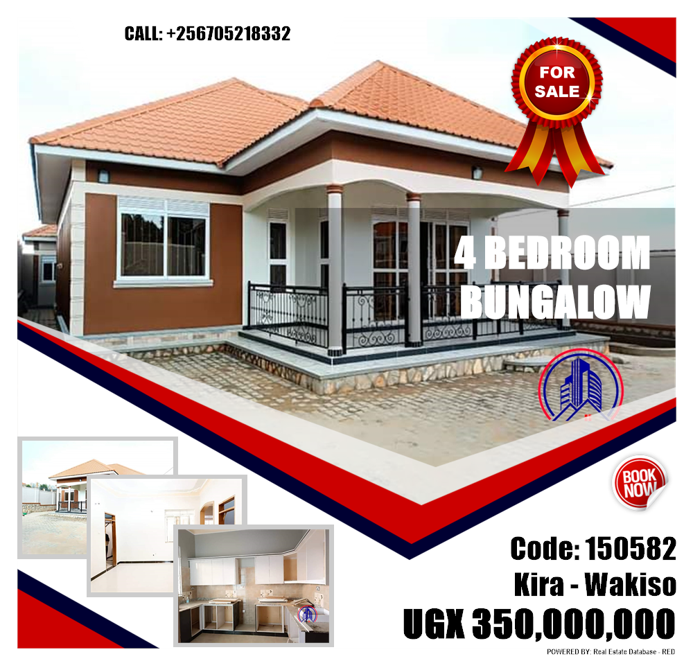 4 bedroom Bungalow  for sale in Kira Wakiso Uganda, code: 150582