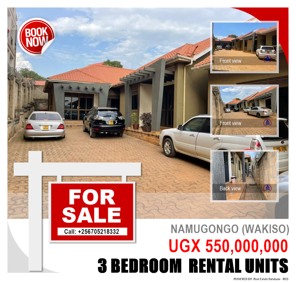3 bedroom Rental units  for sale in Namugongo Wakiso Uganda, code: 150743