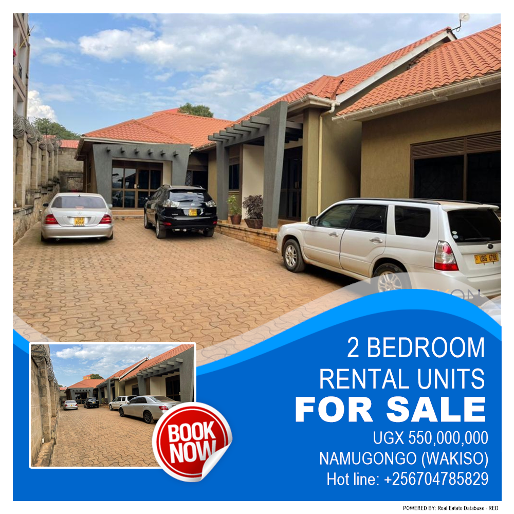 2 bedroom Rental units  for sale in Namugongo Wakiso Uganda, code: 150762