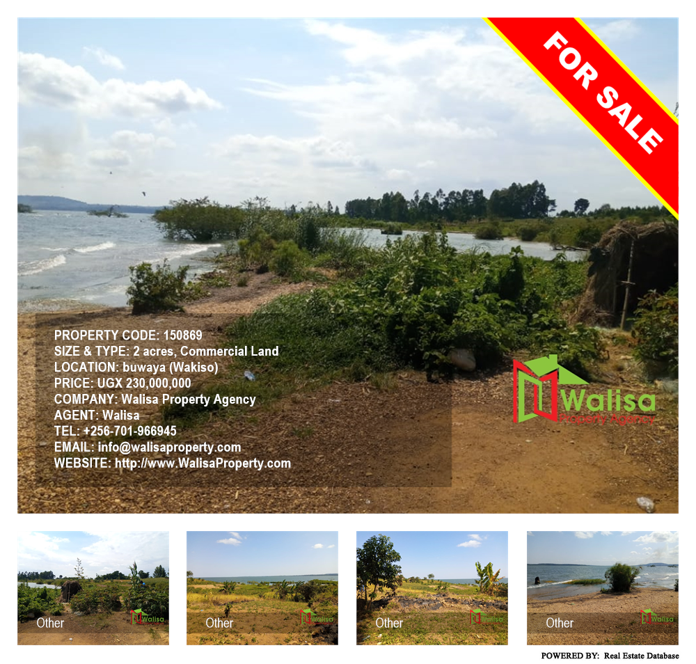 Commercial Land  for sale in Buwaya Wakiso Uganda, code: 150869