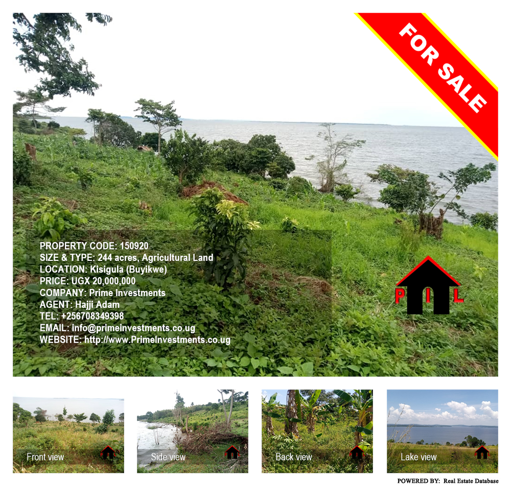 Agricultural Land  for sale in Kisigula Buyikwe Uganda, code: 150920
