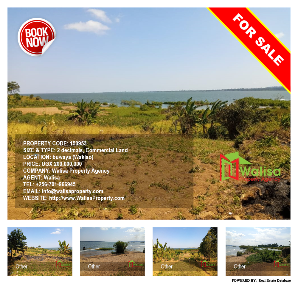 Commercial Land  for sale in Buwaya Wakiso Uganda, code: 150953