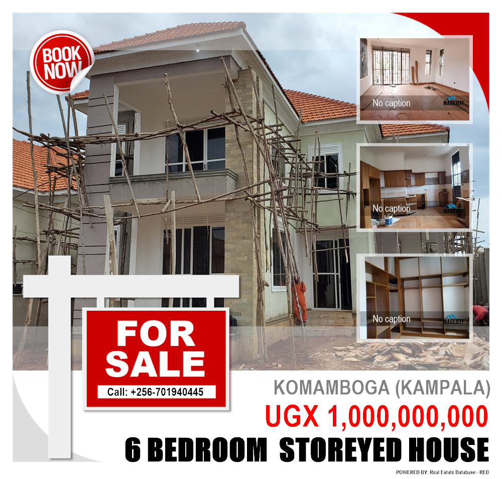 6 bedroom Storeyed house  for sale in Komamboga Kampala Uganda, code: 151060