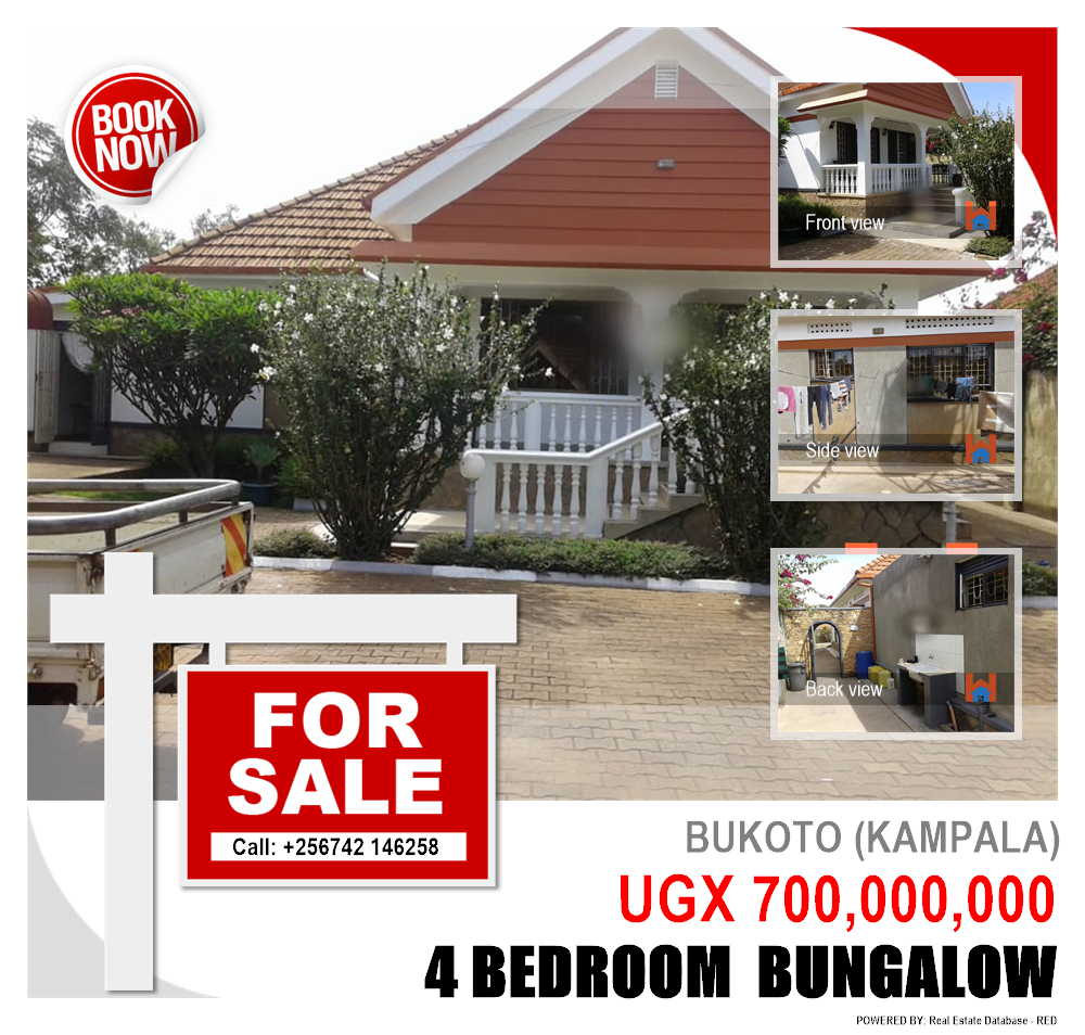 3 bedroom Bungalow  for rent in Nsambya Kampala Uganda, code: 151212