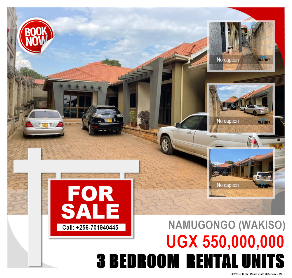 3 bedroom Rental units  for sale in Namugongo Wakiso Uganda, code: 151357