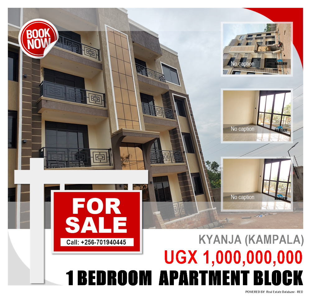 1 bedroom Apartment block  for sale in Kyanja Kampala Uganda, code: 151494