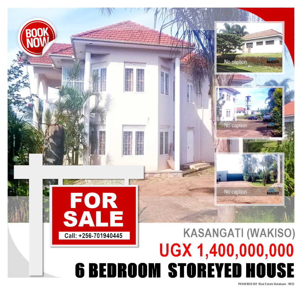 6 bedroom Storeyed house  for sale in Kasangati Wakiso Uganda, code: 151514