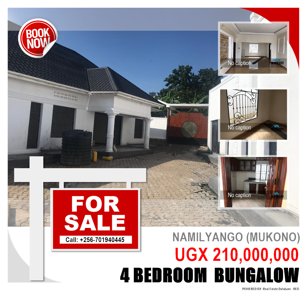 4 bedroom Bungalow  for sale in Namilyango Mukono Uganda, code: 151518
