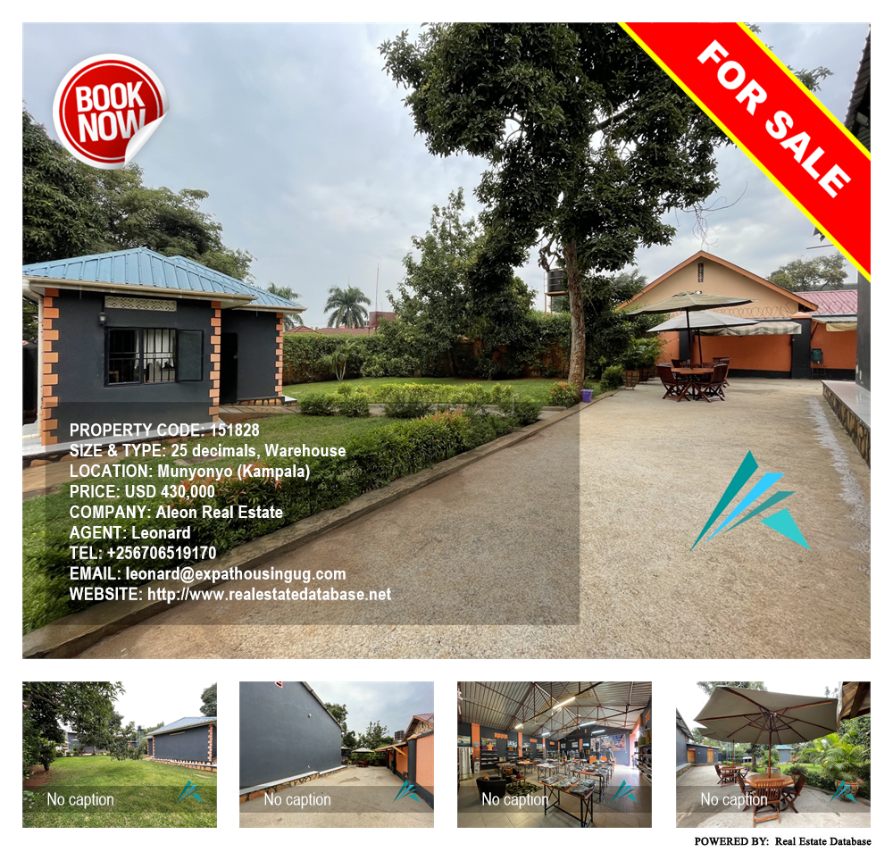 Warehouse  for sale in Munyonyo Kampala Uganda, code: 151828