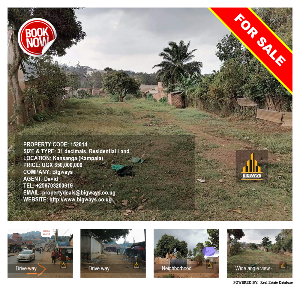 Residential Land  for sale in Kansanga Kampala Uganda, code: 152014