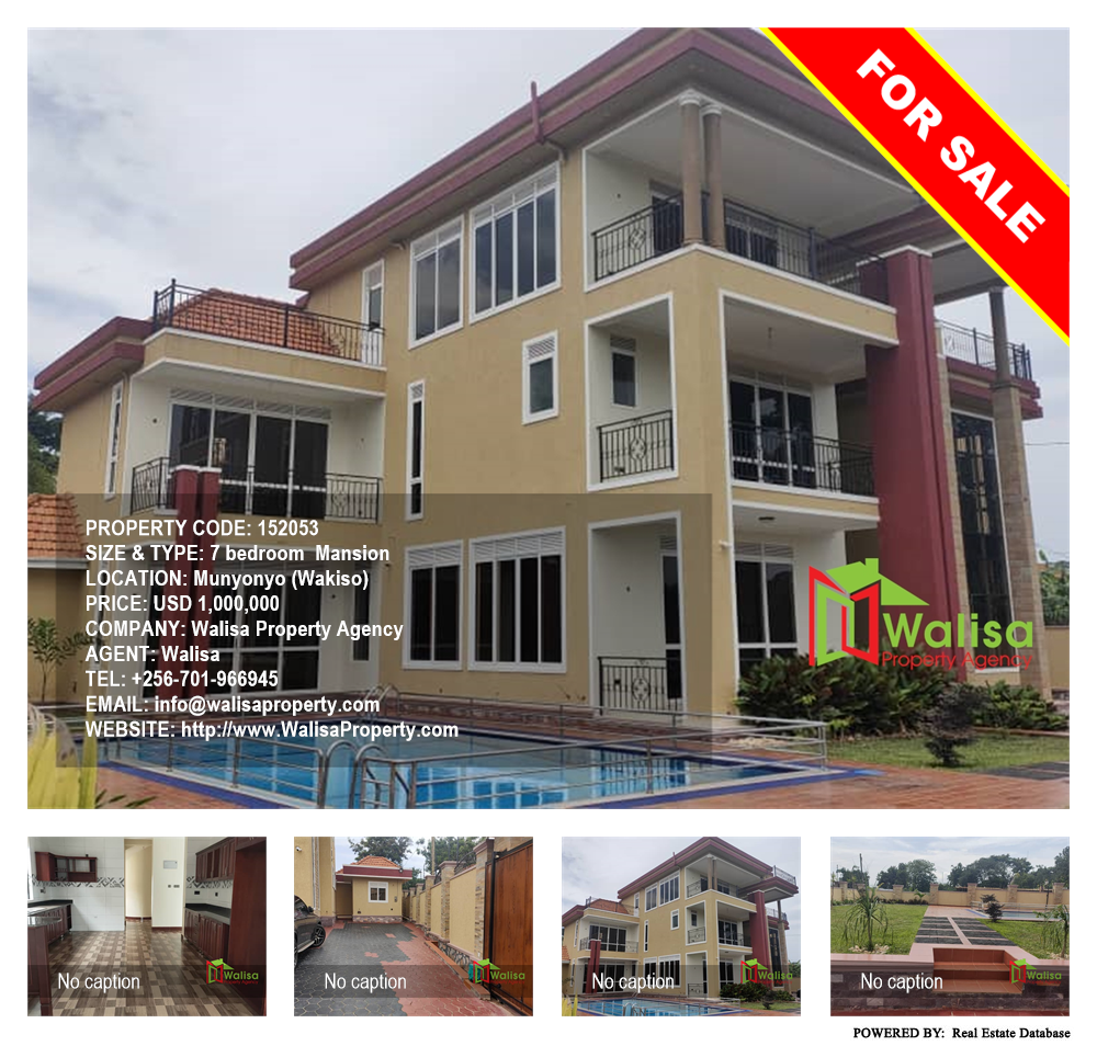 7 bedroom Mansion  for sale in Munyonyo Wakiso Uganda, code: 152053