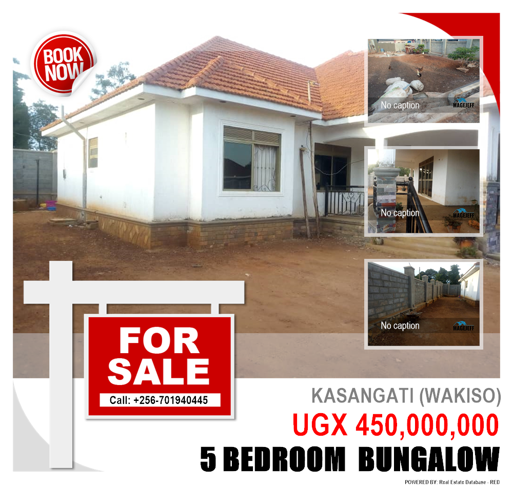 5 bedroom Bungalow  for sale in Kasangati Wakiso Uganda, code: 152065