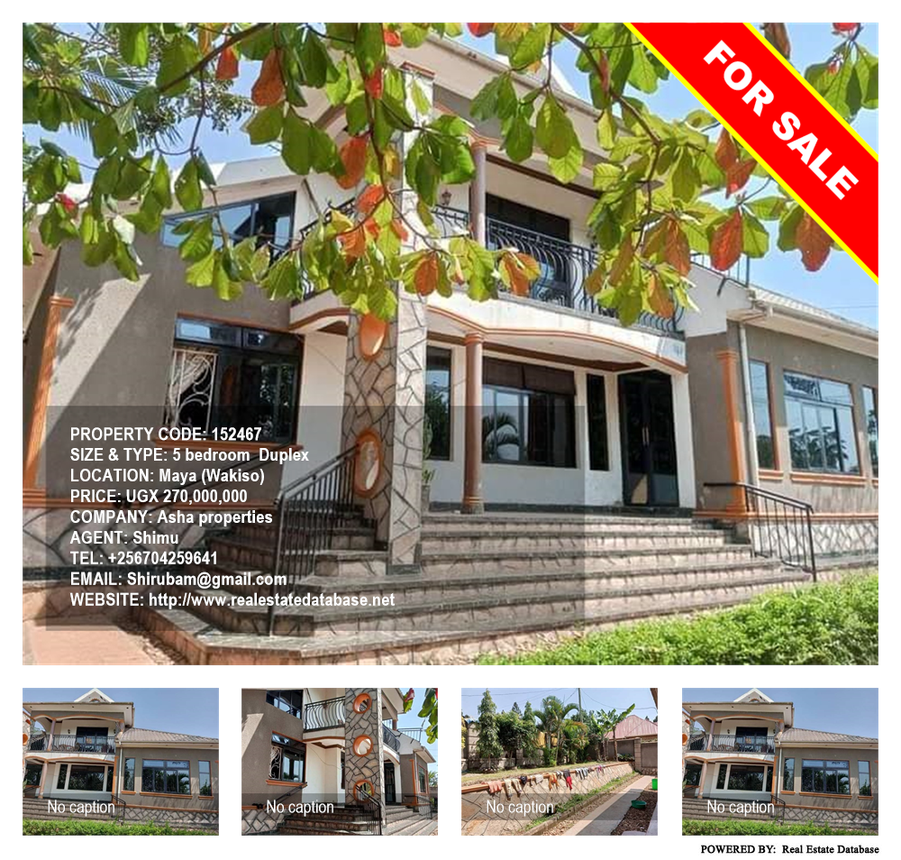 5 bedroom Duplex  for sale in Maya Wakiso Uganda, code: 152467