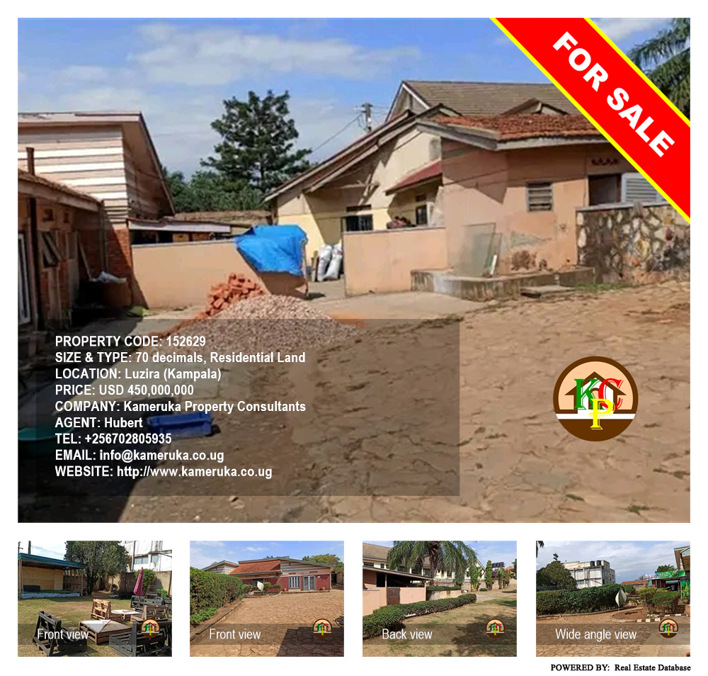 Residential Land  for sale in Luzira Kampala Uganda, code: 152629